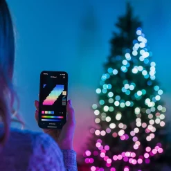 Twinkly miniverlichting met app met 400 LED lampjes gekleurd 3,2 m