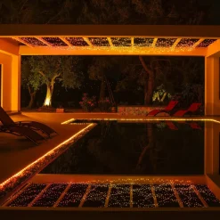 Twinkly miniverlichting met app met 250 LED lampen goud / wit 20 m