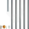 Twinkly paal voor vlaggenmastkerstboom Light Tree zwart 600 cm