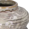 Vaas beige / grijs D 21,5 H 22,5 cm