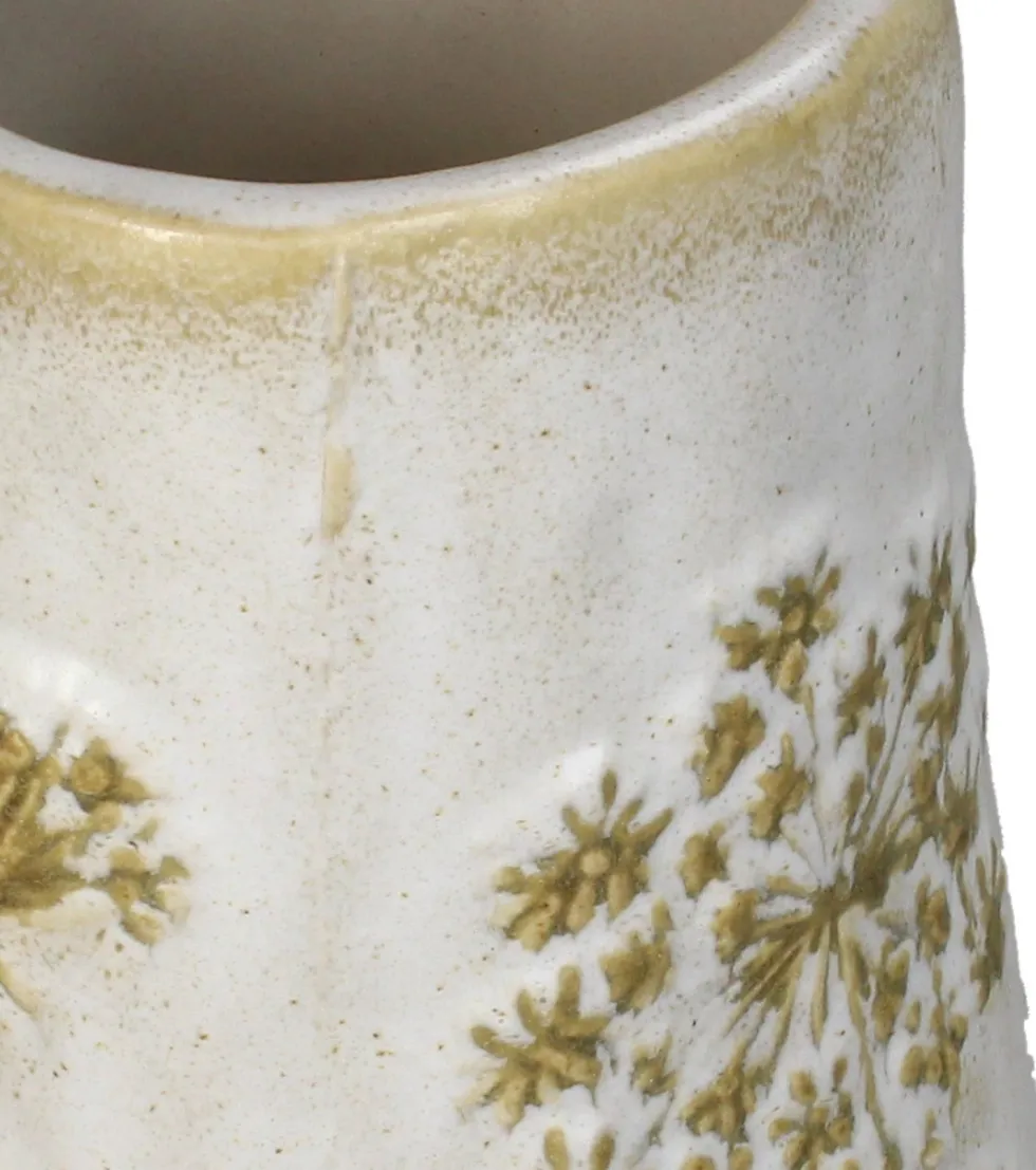 Vaas Berenklauw beige 16 x 14 x 27 cm