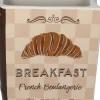 Vaas Boek Breakfast beige 15 x 5,5 x 18 cm