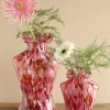 Vaas Bossom donkerroze 12 x 9,5 x 21 cm