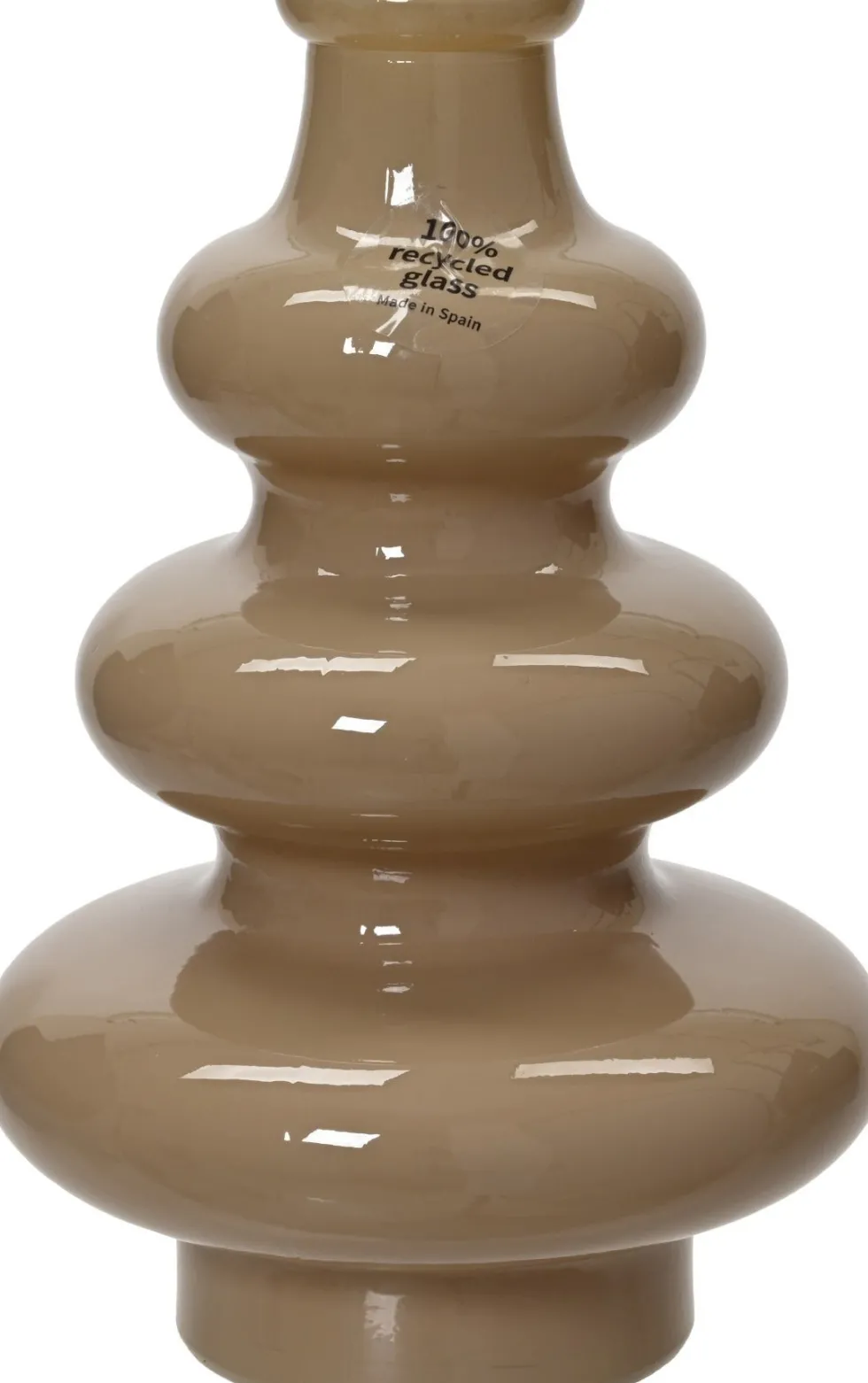 Vaas bruin D 14,5 H 22 cm