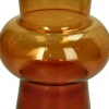 Vaas bruin D 12 H 20 cm