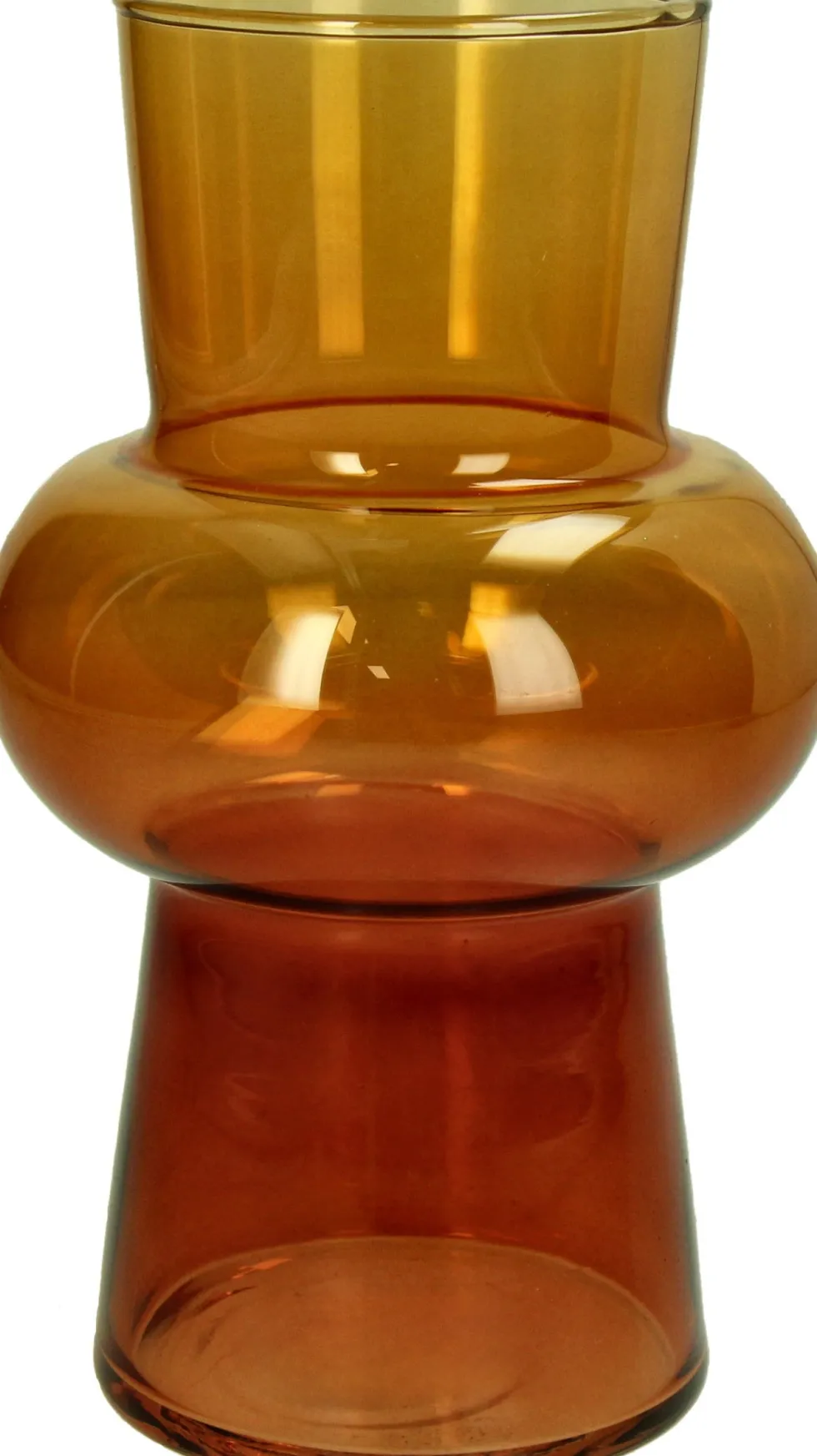 Vaas bruin D 12 H 20 cm