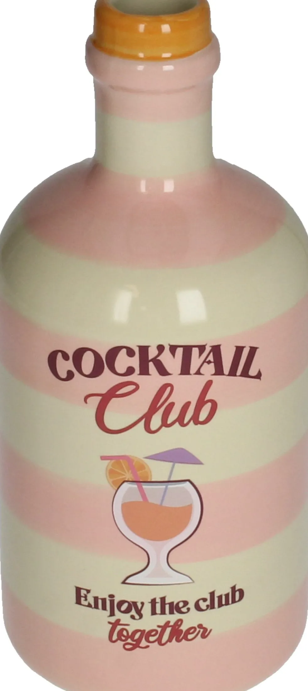 Vaas Cheers cocktail club roze D 9,5 H 21 cm