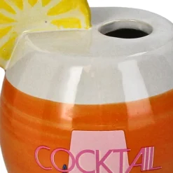 Vaas Cheers cocktail oranje / wit 9,5 x 9 x 17,3 cm