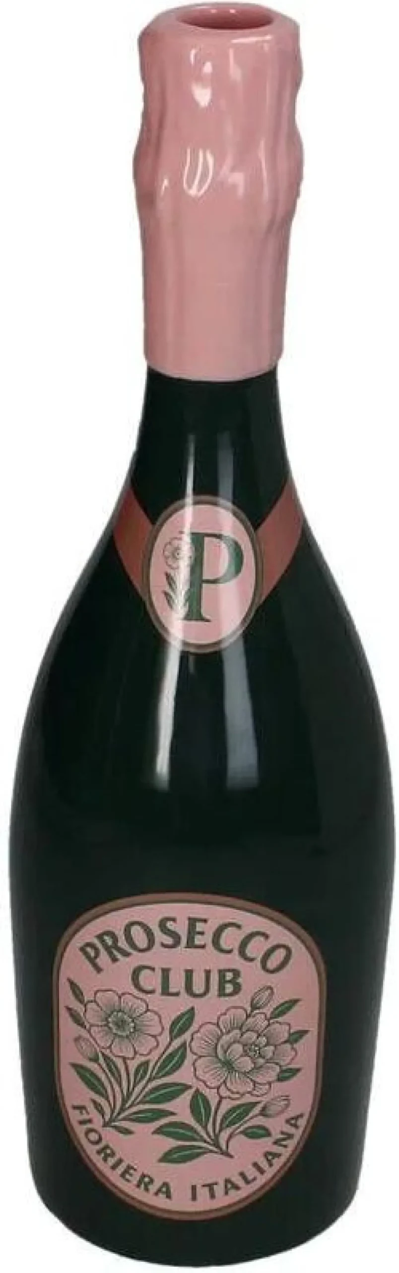 Vaas Cheers prosecco groen / roze D 9,8 H 32 cm