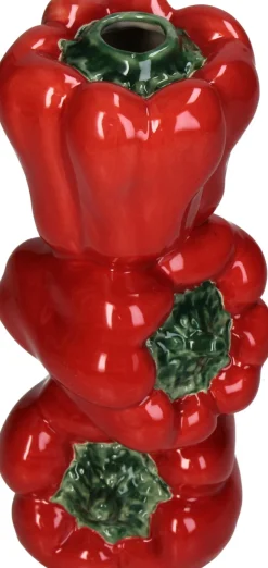 Vaas Cuisine Paprika rood D 9,9 H 20,3 cm