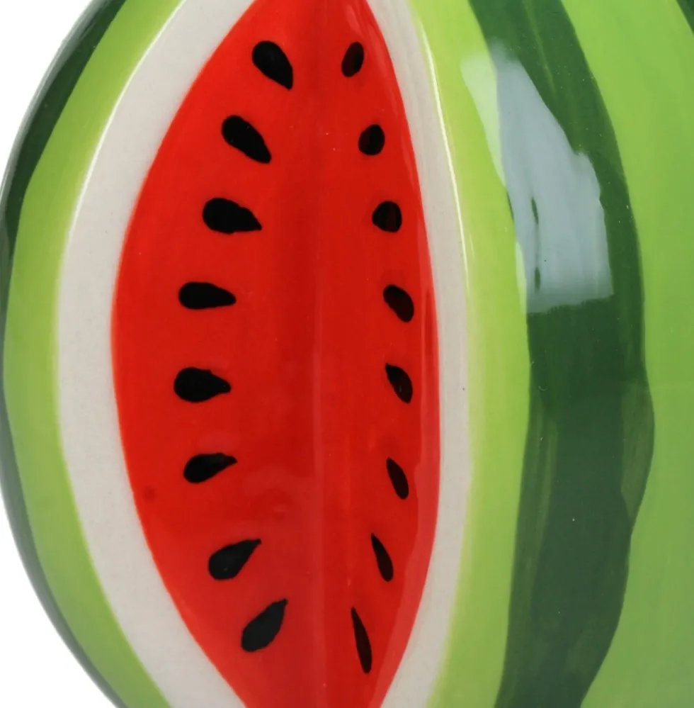 Vaas Cuisine Watermeloen groen / rood D 10,7 H 12,1 cm