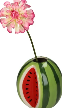Vaas Cuisine Watermeloen groen / rood D 10,7 H 12,1 cm