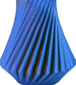 Vaas 3D Athene blauw / oranje / groen D 20 H 20 cm