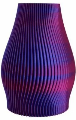 Vaas 3D Chicago roze / paars D 14 H 20 cm