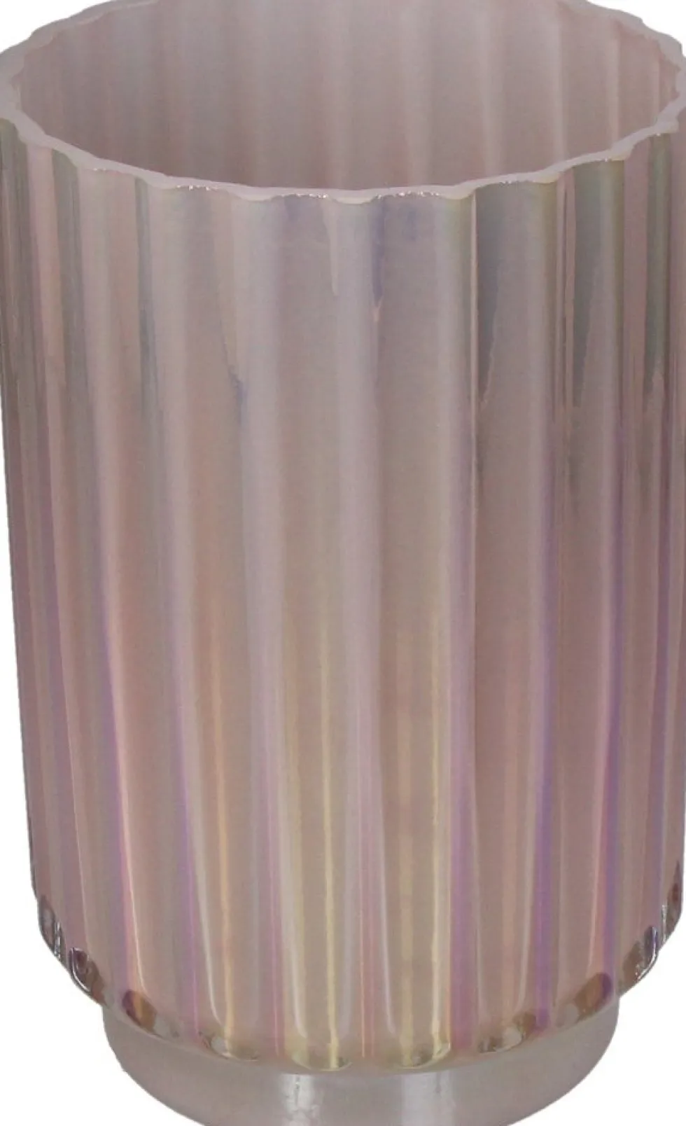 Vaas Des roze D 12,5 H 23 cm