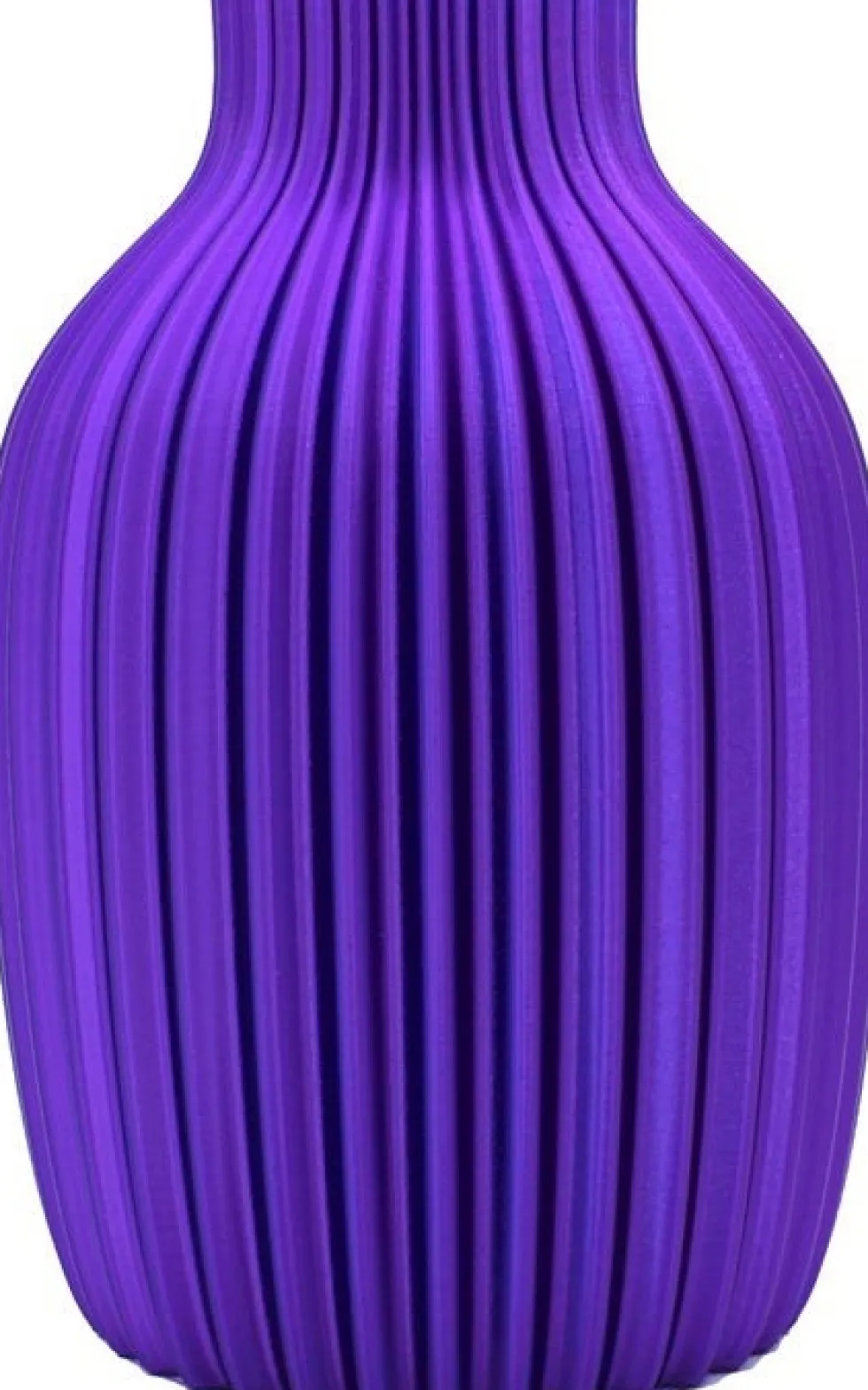Vaas 3D Sao Paulo blauw / paars D 16 H 24 cm