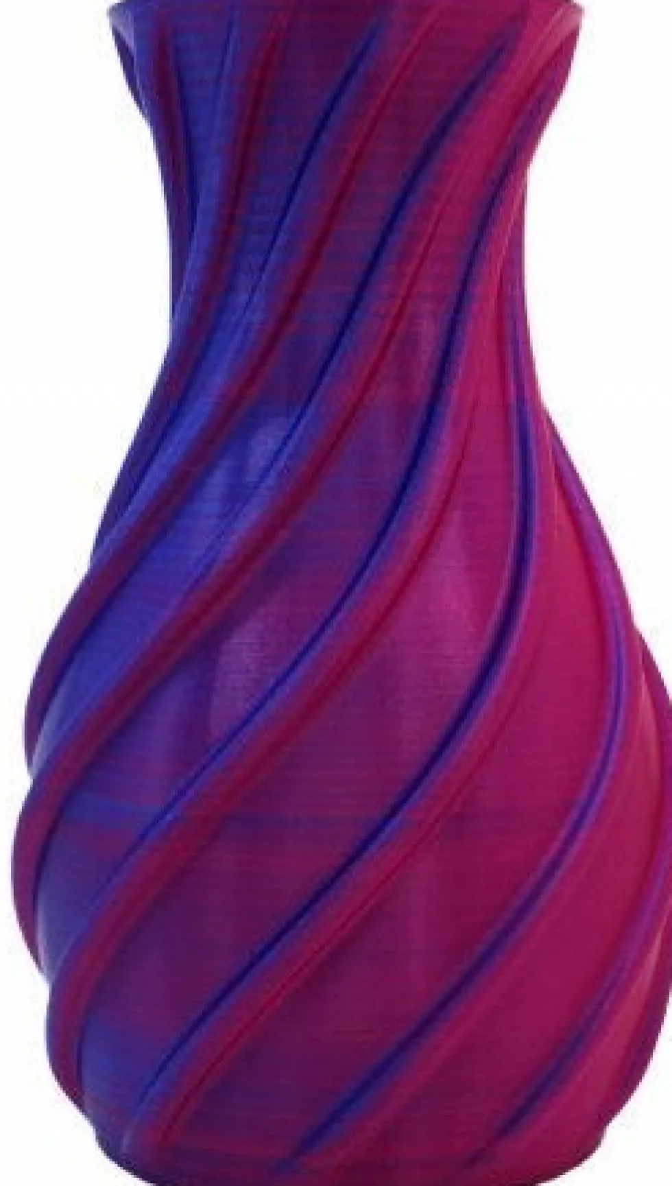 Vaas 3D Singapore roze / paars D 18 H 29 cm
