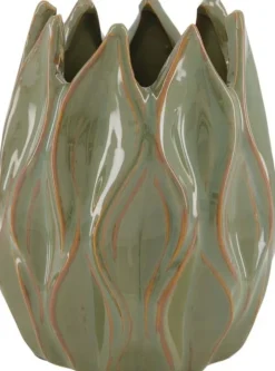 Vaas groen D 11,5 H 14 cm
