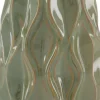 Vaas groen D 13 H 20 cm