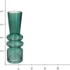 Vaas groen D 7 H 20 cm