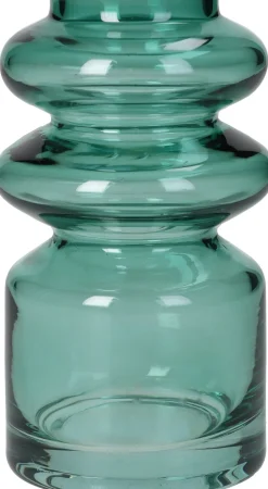 Vaas groen D 7 H 20 cm