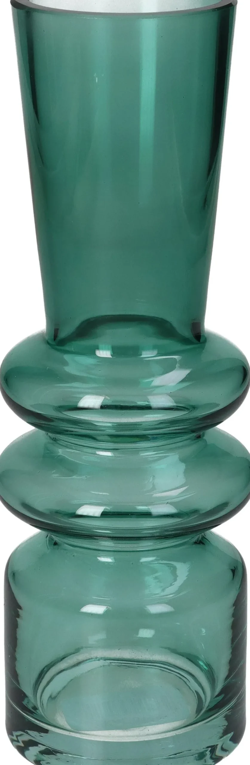 Vaas groen D 7 H 20 cm