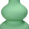 Vaas groen D 13,5 H 20,4 cm