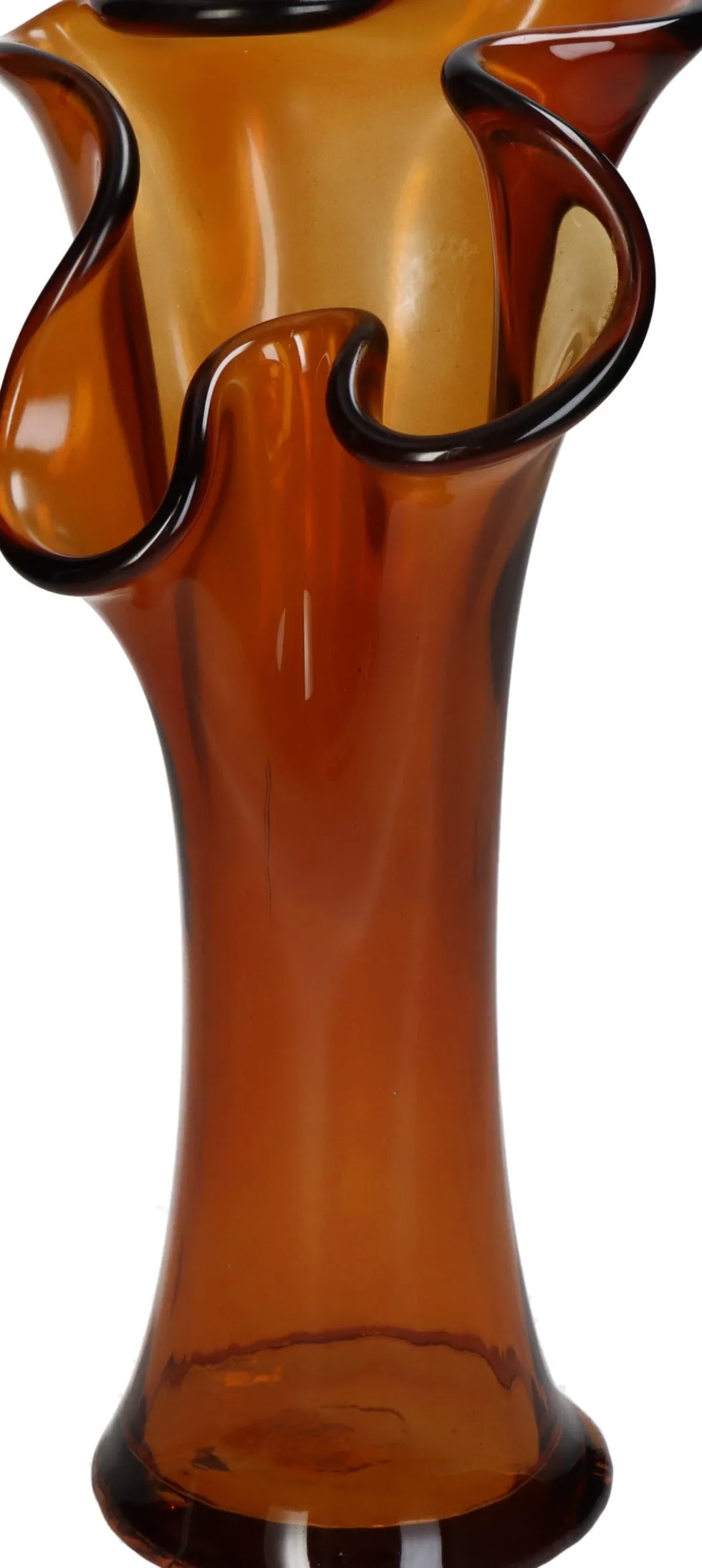 Vaas Kastanje bruin D 20 H 30 cm