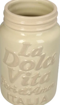 Vaas La Dolce Vita crème 11 x 11 x 18 cm