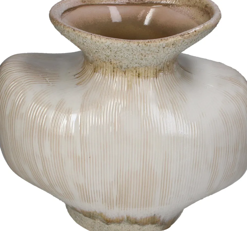 Vaas Leia beige 32 x 17,5 x 28,5 cm