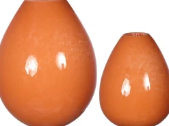 Vaas Lily oranje D 12 H 15 cm