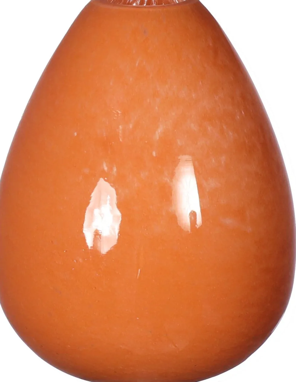 Vaas Lily oranje D 12 H 15 cm