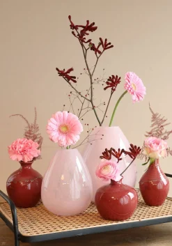 Vaas Lily roze D 16 H 23 cm