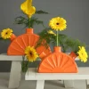 Vaas Limon oranje 28 x 6 x 17 cm