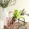 Vaas Marais roze 14 x 9,5 x 22 cm