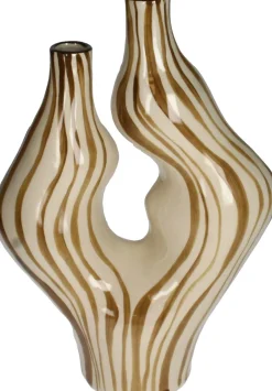 Vaas Organic crème / bruin 22,5 x 9,5 x 33 cm