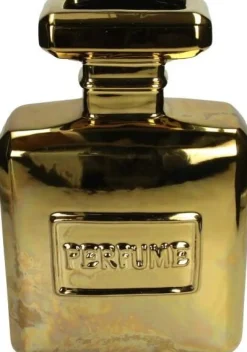 Vaas Parfumfles goud 19 x 8 x 29 cm