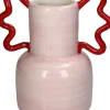 Vaas Pool Party roze / rood 20,6 x 14,4 x 22 cm