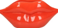 Vaas rood 10 x 28 x 12,5 cm