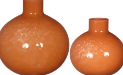 Vaas Rose oranje 18 x 18 x 18 cm