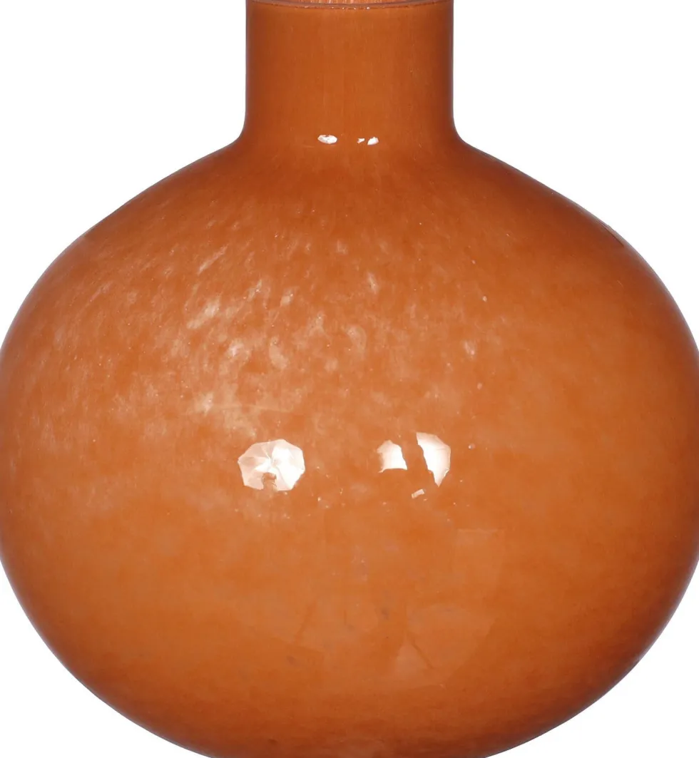 Vaas Rose oranje 18 x 18 x 18 cm
