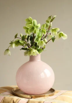 Vaas Rose roze 18 x 18 x 18 cm