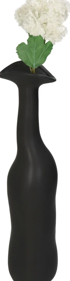 Vaas Wietze zwart D 9,5 H 39,5 cm