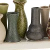 Vaas Yen beige / groen 19 x 7 x 10 cm