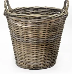 Van der Leeden aardappelmand grijs D 45 H 40 cm