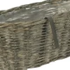 Van der Leeden balkonbak grijs 56 x 23 x 17 cm