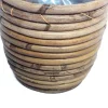 Van der Leeden bloempot grijs D 18 H 16 cm