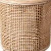 Van der Leeden bloempot op poten Webbing naturel D 17 H 18 cm