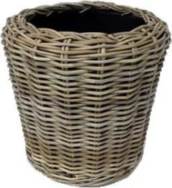 Van der Leeden drymand rotan terrasmand D 27 H 20 cm