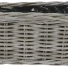 Van der Leeden plantenbak grijs 40 x 23 x 20 cm